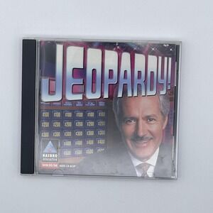 Jeopardy! CD-ROM PC‎ Game (1998) Hasbro Interactive Windows 95/98 Alex Trebek